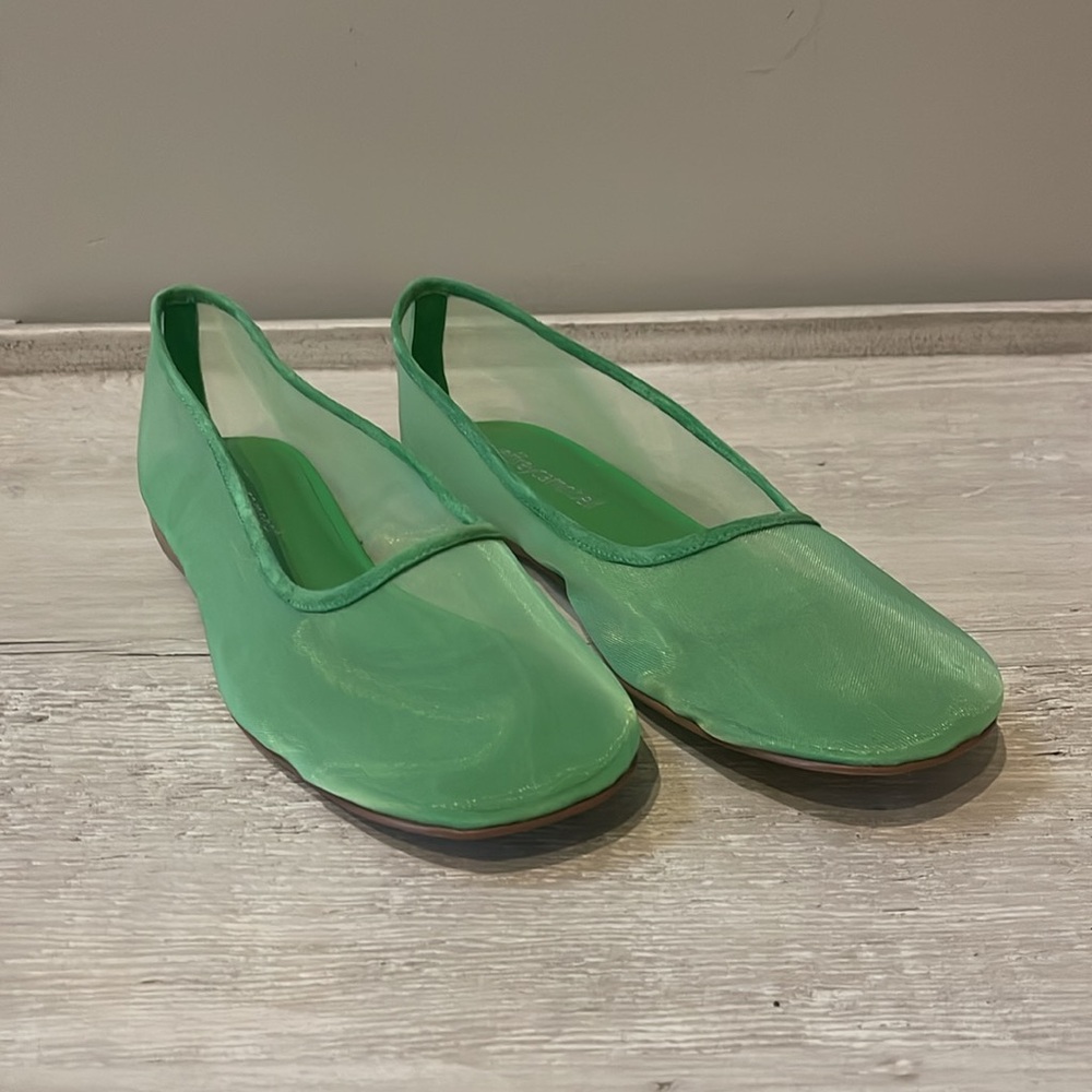 Jeffrey Campbell Mesh Muse Ballet Flats | Free People